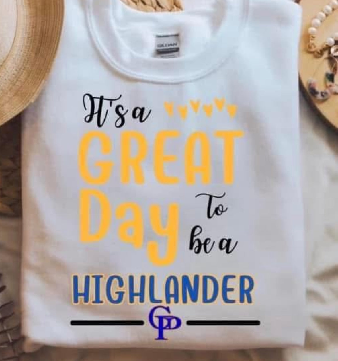 GP highlanders graphic design