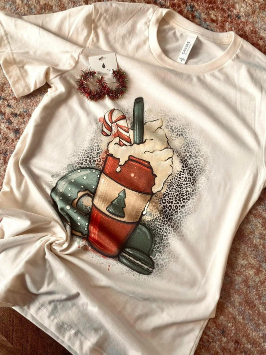 Christmas latte tshirt